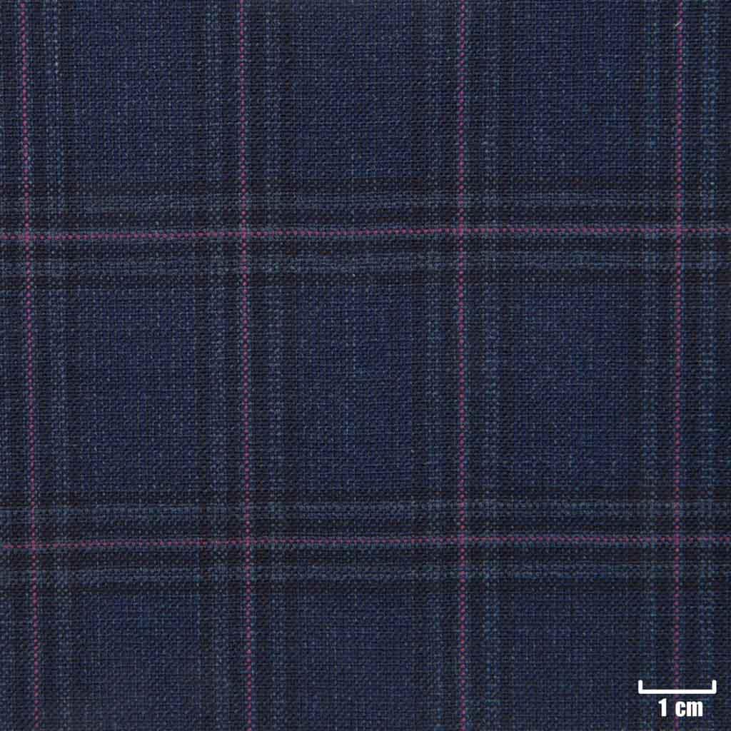 DARK BLUE, PINK CHECKS (2 PLY)