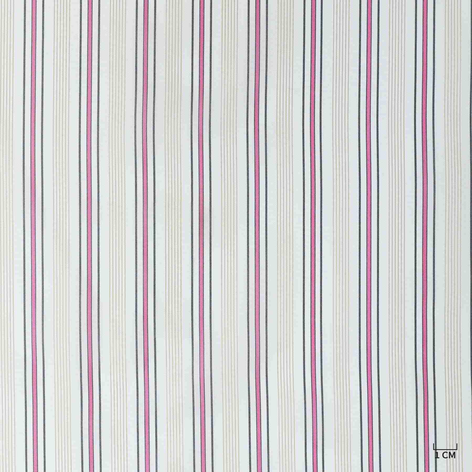 WHITE, KHAKI/PINK STRIPES/LINING
