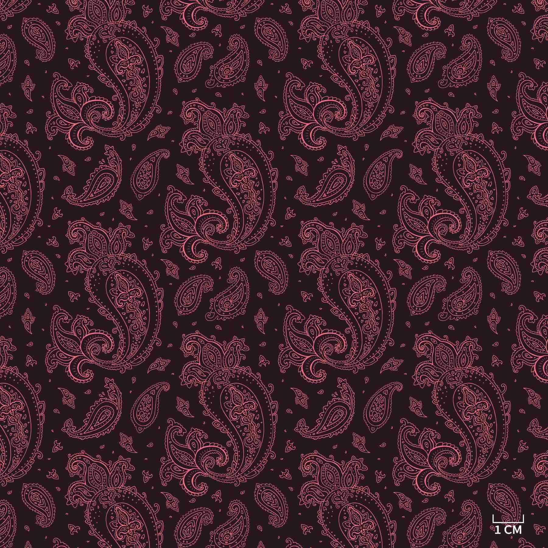 PURPLE PAISLEY PATTERN